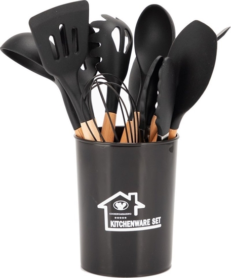 Picture of Elitehoff Zestaw 12 Przyborów Kuchennych W Stojaku E-6288