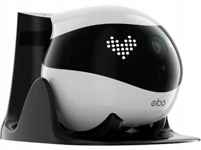 Attēls no EnaBot - EBO AIR 2 Plus - domowy robot towarzyszcy z funkcj monitoringu i rozmów video (biay)