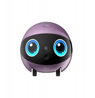 Attēls no EnaBot - EBO AIR 2 Plus - domowy robot towarzyszcy z funkcj monitoringu i rozmów video (purpurowy)