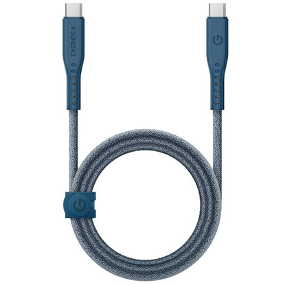 Attēls no ENERGEA kabel Flow USB-C - USB-C 1.5m niebieski|bl
