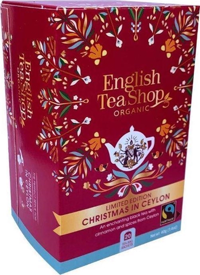 Picture of English Tea Shop Herbata Ceylon - edycja witeczna 20 saszetek