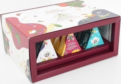 Picture of English Tea Shop Prezentowy zestaw herbat Holiday Wellness - 3 smaki - 12 piramidek