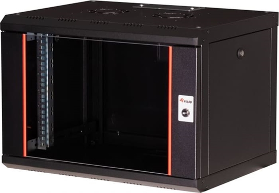 Изображение Equip EPM-07-6045-B-CBAA statnis 7U Pie sienas stiprināms statīvs Melns