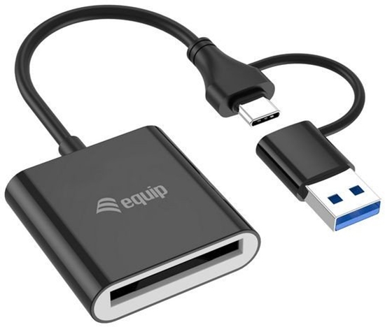 Picture of Equip Kartenleser CFexpress Type B USB-C+A 10Gbps