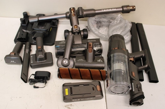 Picture of ETA SALE OUT. 524790000 Terier Handheld vacuum cleaner, Cordless, Operating time 80 min., Dust container 0.5 L, Black | Vacuum Cleaner | 524790000 Terier | Cordless operating | Handstick | 500 W | 25.2 V | Operating time (max) 80 min | Brown | Warran