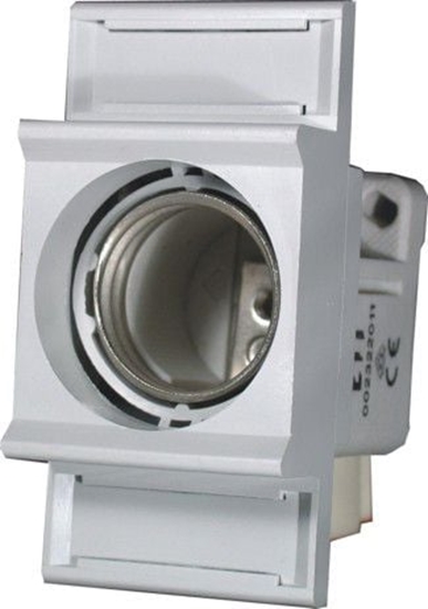 Изображение Eti-Polam Gniazdo bezpiecznikowe na szyn TH35 E27 DII 25A 500V EZN 25 (002322009)
