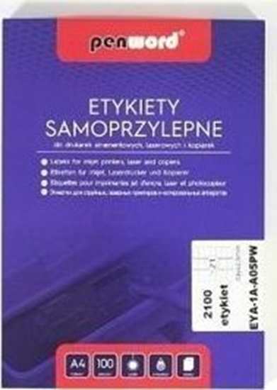 Picture of Etykiety samoprzylepne A4/100K 21x70x42,3mm