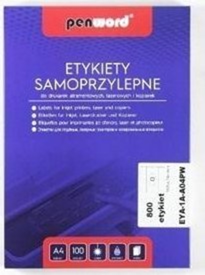 Picture of Etykiety samoprzylepne A4/100K 8x105x74mm