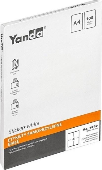 Picture of Etykiety samoprzylepne NO.Y030 YANDA