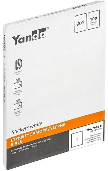 Picture of Etykiety samoprzylepne NO.Y032 YANDA