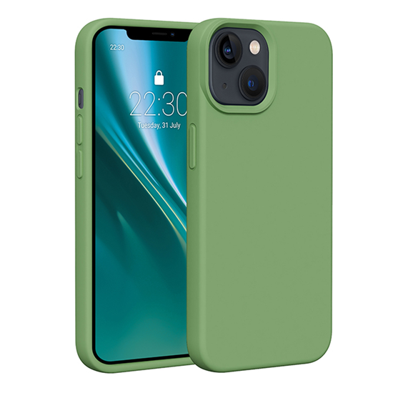 Picture of Etteri Silicone case for iPhone 14 6,1" light gree