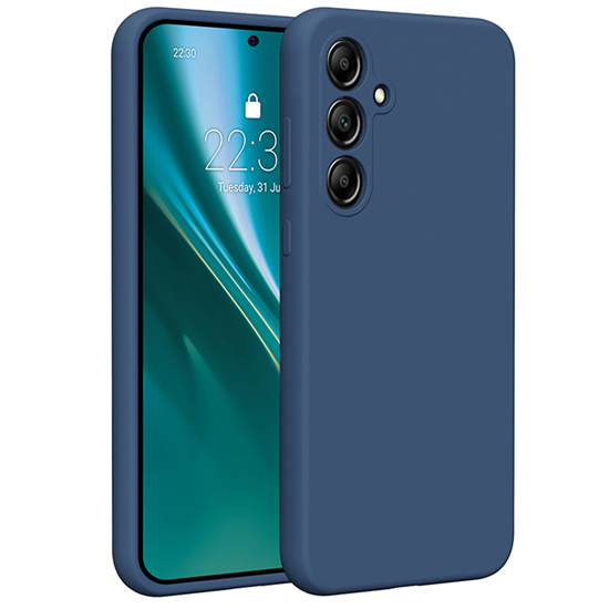 Picture of Etteri Nakadka Etteri Silicone Case do Samsung Galaxy A35 5G ciemnoniebieska