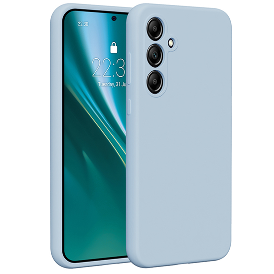 Picture of Etteri Nakadka Etteri Silicone Case do Samsung Galaxy A35 5G jasnoniebieska