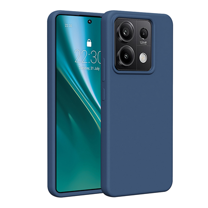 Attēls no Etteri Nakadka Etteri Silicone Case do Xiaomi Redmi Note 13 Pro 5G ciemnoniebieska