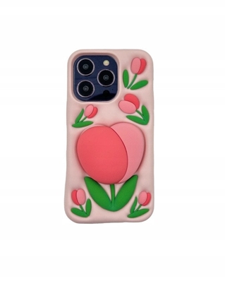 Изображение ETUI CASE 3D TULIP Z UCHWYTEM IPHONE 13