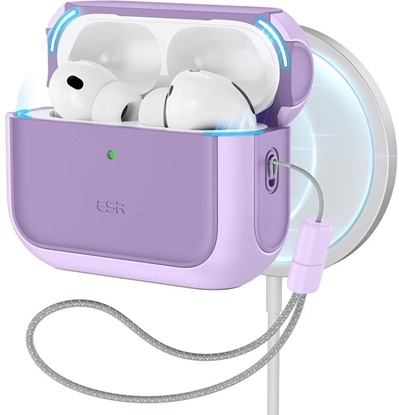 Изображение Etui ESR Orbit HaloLock MagSafe do Apple AirPods Pro 3 Lavender