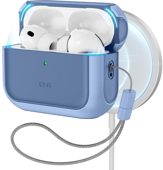 Изображение Etui ESR Orbit HaloLock MagSafe do Apple AirPods Pro 3 Powder Blue