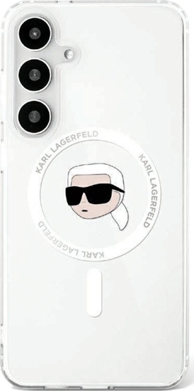 Picture of Etui Karl Lagerfeld Button Karl Head      Printed Logo MagSafe Samsung Galaxy S25 biay
