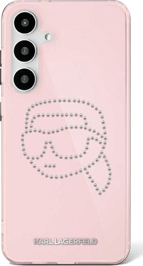 Picture of Etui Karl Lagerfeld Rhinestones K. Head   Logo Samsung Galaxy S25 Ultra róowy