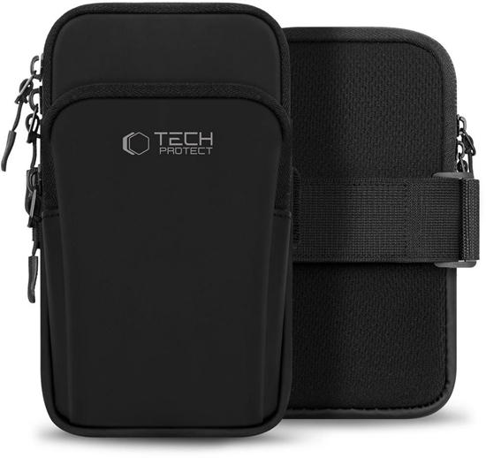 Изображение Etui na rami Tech-Protect M7 Universal Sport Armband Black/black
