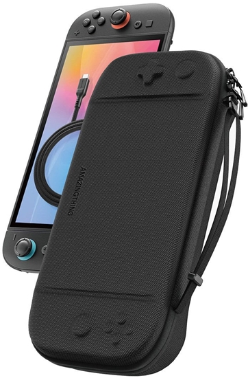 Изображение Etui ochronne AMAZINGTHING PlayShield EDC futera na Nintendo Switch 2 - czarne