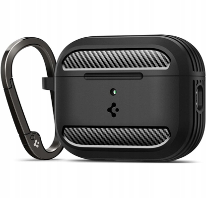 Изображение Etui Spigen Rugged Armor do Apple AirPods Pro 3 Matte Black