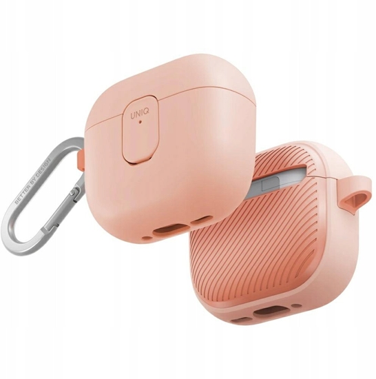Изображение Etui UNIQ Clyde do Apple AirPods 4 Lock Case róowy