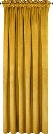 Picture of Eurofirany Zasona Dekoracyjna Welwet Melanie Muszt 140x270