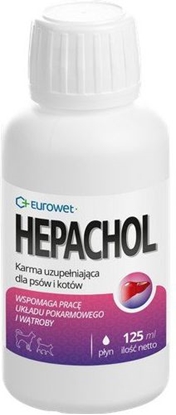 Изображение EUROWET Hepachol dla psa i kota 125ml