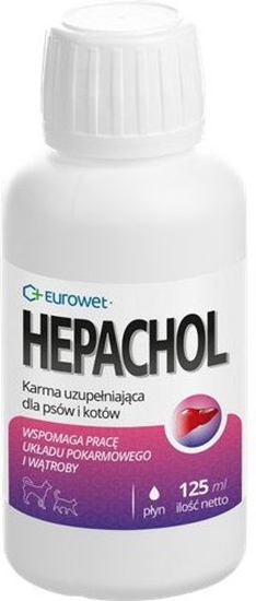 Изображение EUROWET Hepachol dla psa i kota 125ml