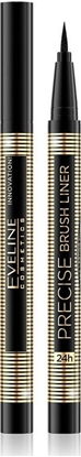 Attēls no Eveline Eyeliner Precise Brush Liner Deep Black