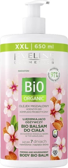 Picture of Eveline Eveline Cosmetics Bio Organic ujdrniajco-odywczy bio balsam do ciaa do kadego rodzaju skóry Olejek Migdaowy 650m