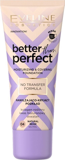 Изображение Eveline EVELINE_Better Than Perfect podkad nawilajco-kryjcy 04 Natural Beige 30ml