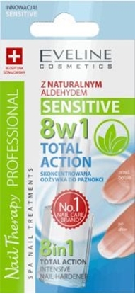 Picture of Eveline Odywka do paznokci 8w1 Total Action Sensitive 12 ml