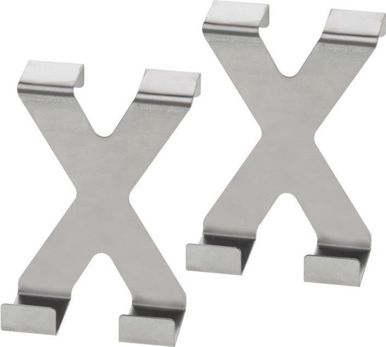 Изображение Excellent Houseware Haczyki / Haczyk podwójny na drzwi 2 szt.