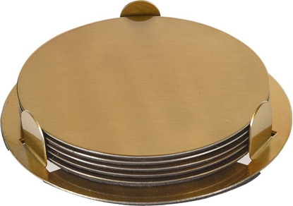 Изображение Excellent Houseware Podkadki na stó zote GLAMOUR pod kubek szklank