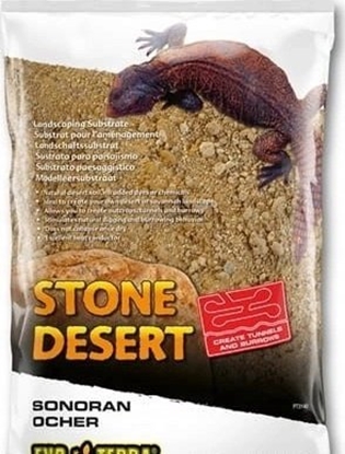 Attēls no Exo Terra Podoe Exo Terra Stone Desert, pustynia ochra, 10kg