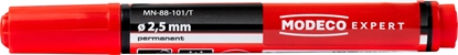 Attēls no EXPERT MARKER PERMANENTNY CZERWONY TUBA KOCÓWKA OKR. 2,5 MM [EXPERT] - 12sz