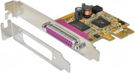 Picture of Exsys EX-44001 PCIe x1 LP 1x parallel EPP inkl. LowProfile Bügel