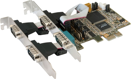 Изображение Exsys EX-44064 PCI Express x1 Karte 4x seriell RS-232