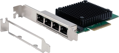 Изображение Exsys EX-60114 4-Port 2.5Gigabit PCIe Netzwerkkarte