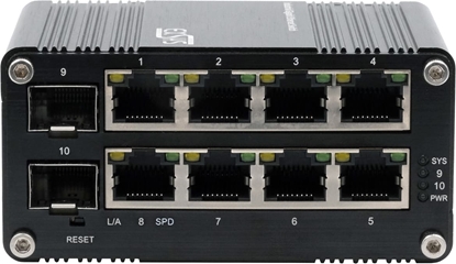 Attēls no Exsys EX-62035M-SFP 10-Port Industrial Gigabit Mini Switch Web Managed