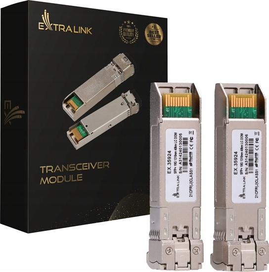 Picture of ExtraLink EXTRALINK SFP+ 10G 1310NM SM LC 40KM 2-PACK