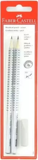 Изображение Faber Castell Oówek Grip 2001/HB, B nakadka 2szt FABER CASTELL