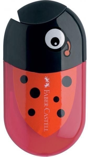 Изображение Faber-Castell Temperówka biedronka podwójna z gumk (224544)