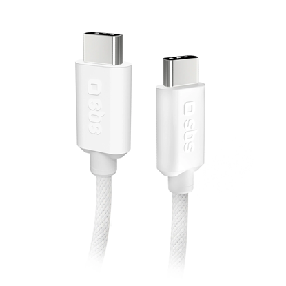 Изображение Fabric cable with USB-C USB-C 1.5m 60W Gray