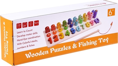 Picture of Factis Drewniana Edukacyjna Ukadanka Cyfry Wdka