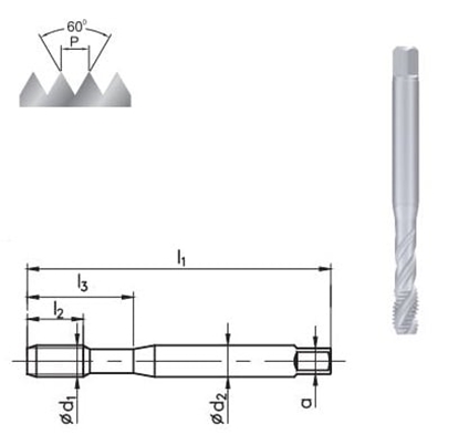 Attēls no Fanar Gwintownik maszynowy M3 (C2-511101-0030)