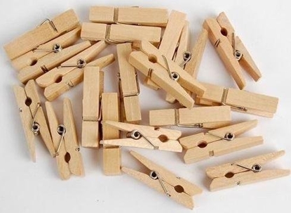 Attēls no FANDY Klamerki ozdobne Natural due