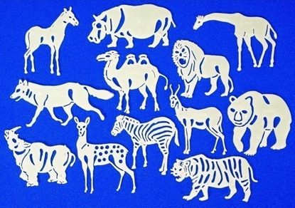 Picture of FANDY Naklejki fluorescencyjne Blaze 9szt